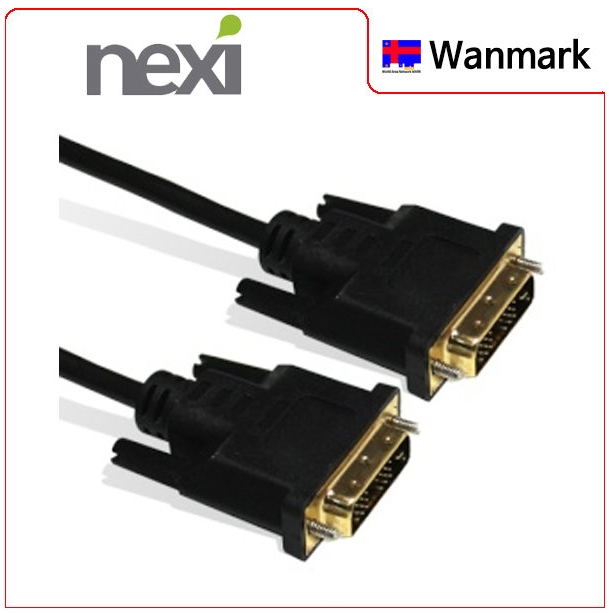 넥시 NEXI NEXI NX189 NX-DVI TO DVI 18+1 싱글 케이블 3M.jpg